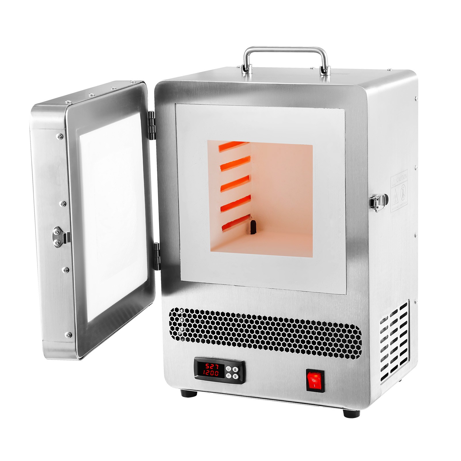 VEVOR Tabletop Kiln Melter Electric Kiln 1500W 2192℉ for Wax Casting Clay DIY