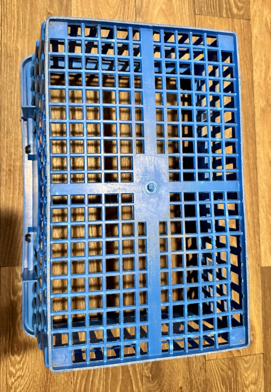 Vintage Toys R Us Blue Shopping Basket Rare Geoffrey