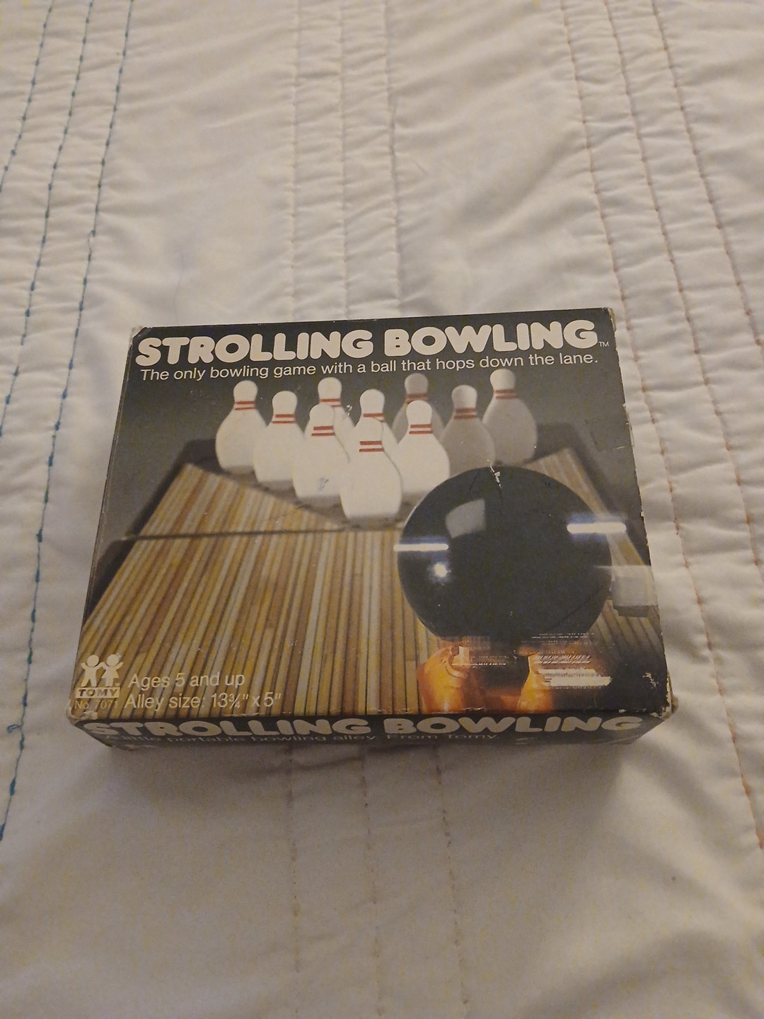 Strolling Bowling Tomy Vintage Box Only