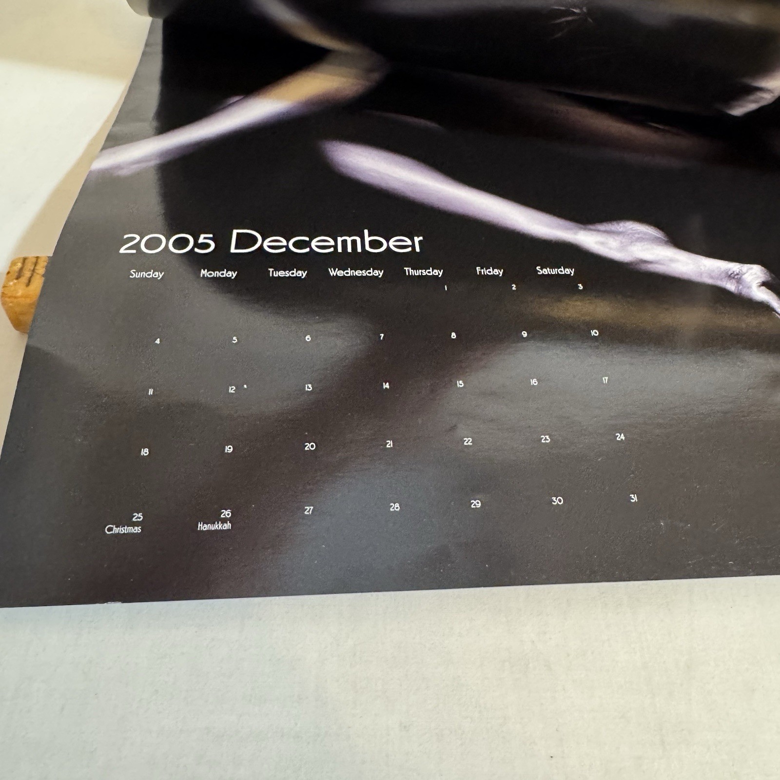 2005 Monte Christo Featuring Cigars & Silver Female Model Calendar **