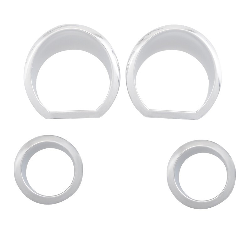 Inner Fairing Trim Gauge Radio Bezel For Harley Touring Electra Street Tri Glide