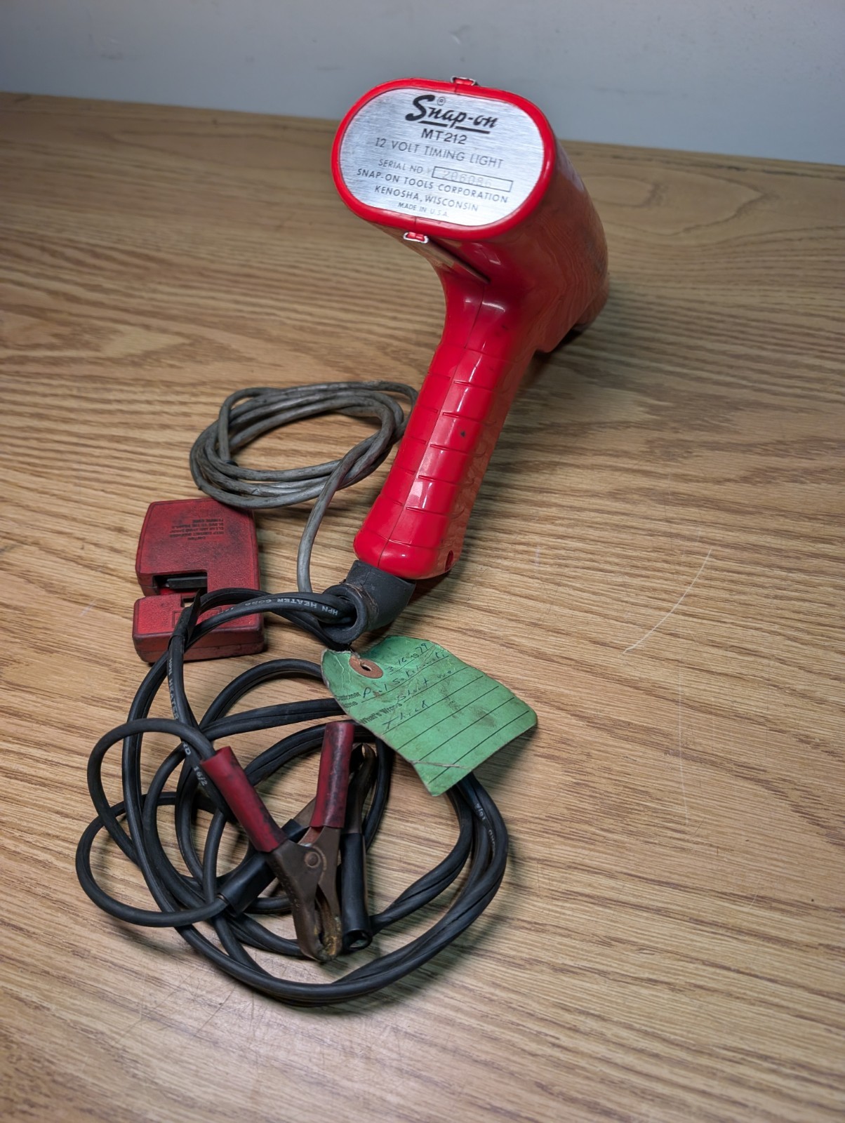 Vintage Snap On MT212 Timing Light - FOR PARTS - USED