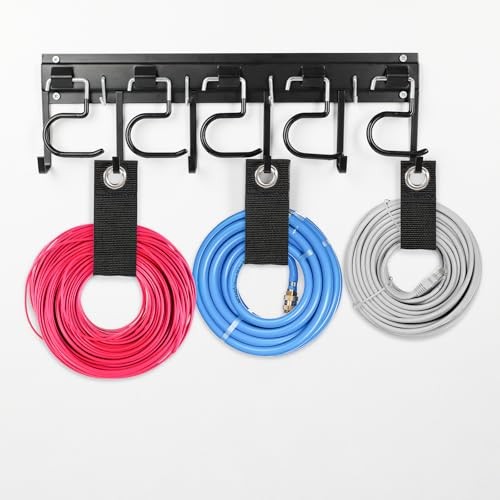 Metal Garage Tool Organizer Wall Mount Garden Tool Organizer With 2 Pack