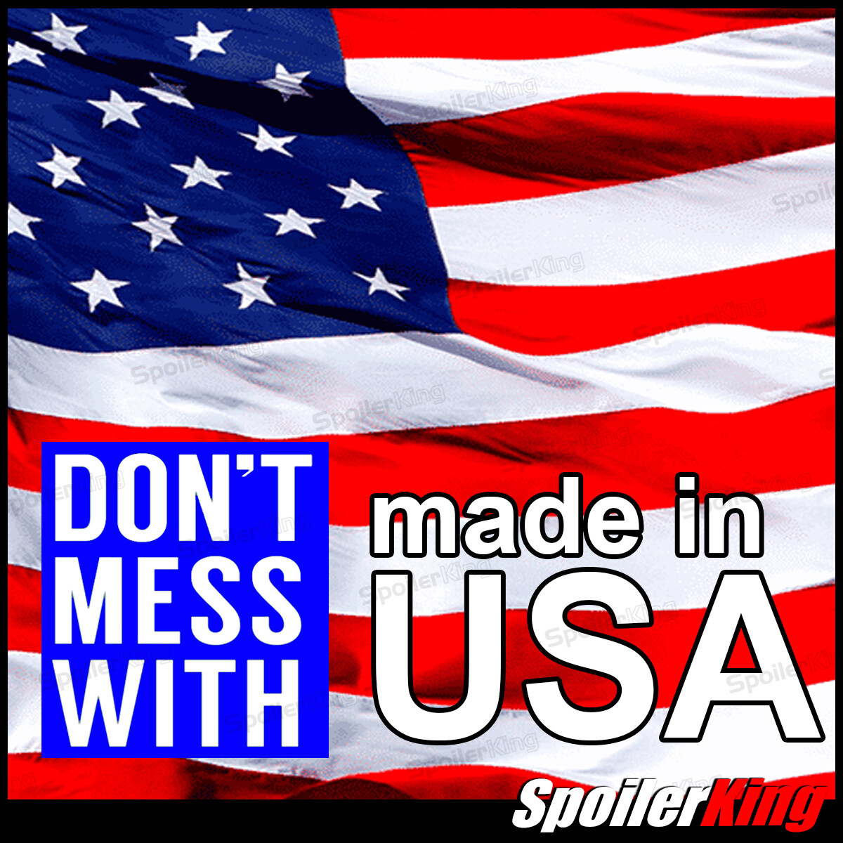 SpoilerKing #380P Universal 30"- 55" Custom Rear Polyurethane Trunk Spoiler Wing