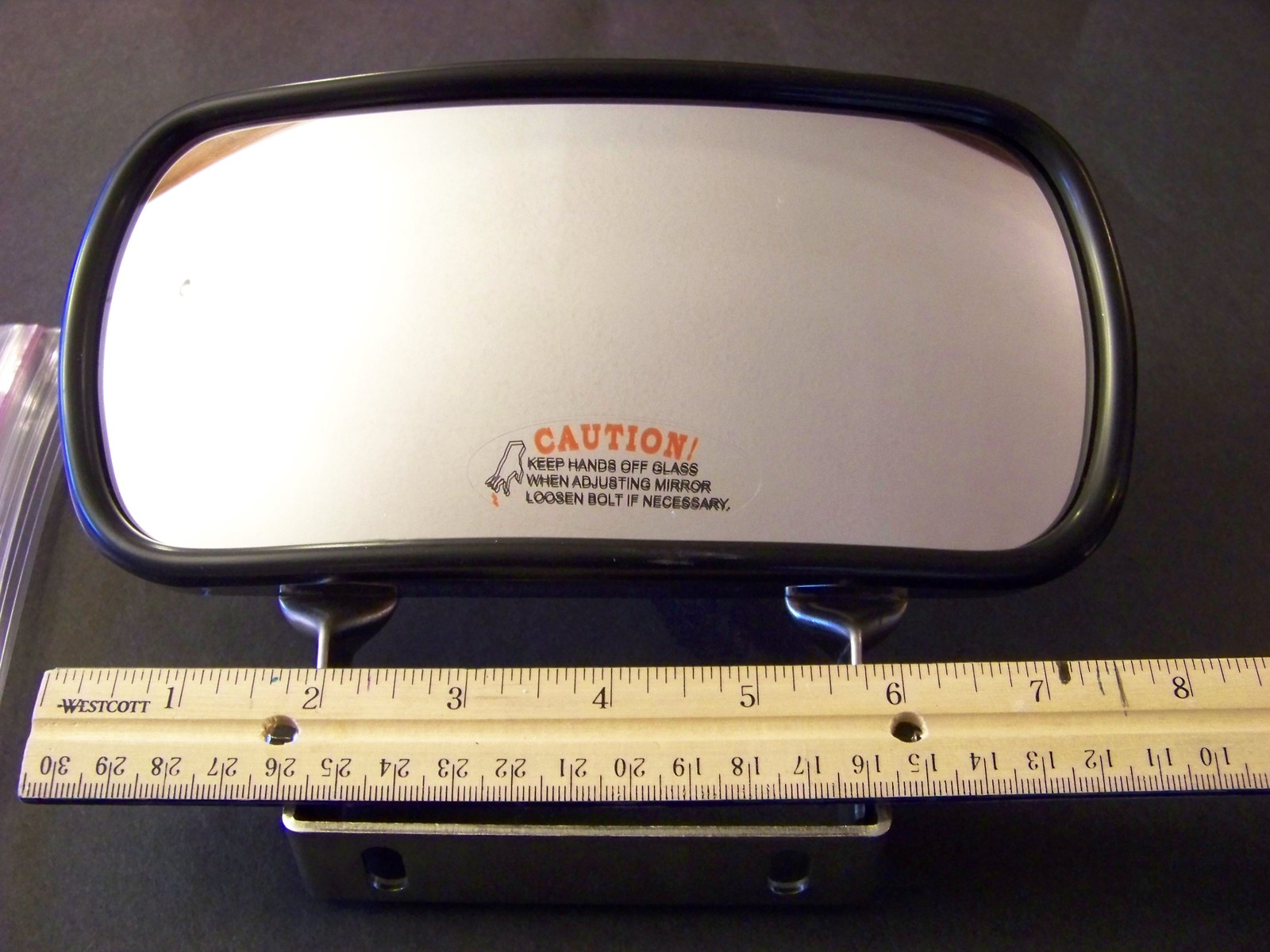 WIDE ANGLE MIRROR SKIDSTEER Equipment Loader Skid Steer Fits cat bobcat gehl etc