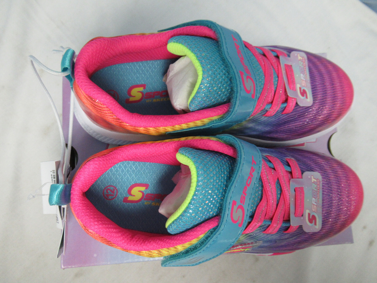 S Sport by Sketchers Girls Vivy Rainbow Multicolored Size 12 196989445076