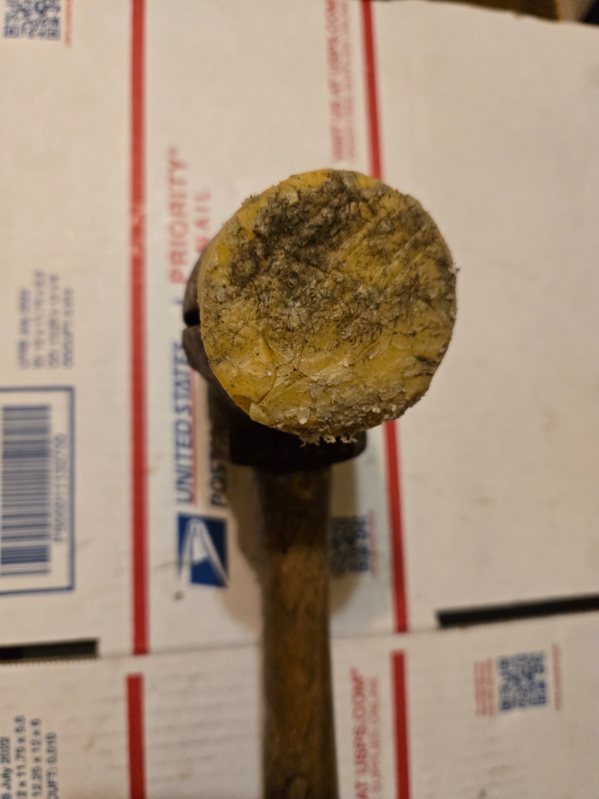 Garland No. 4 Split Head Rawhide Mallet Hammer