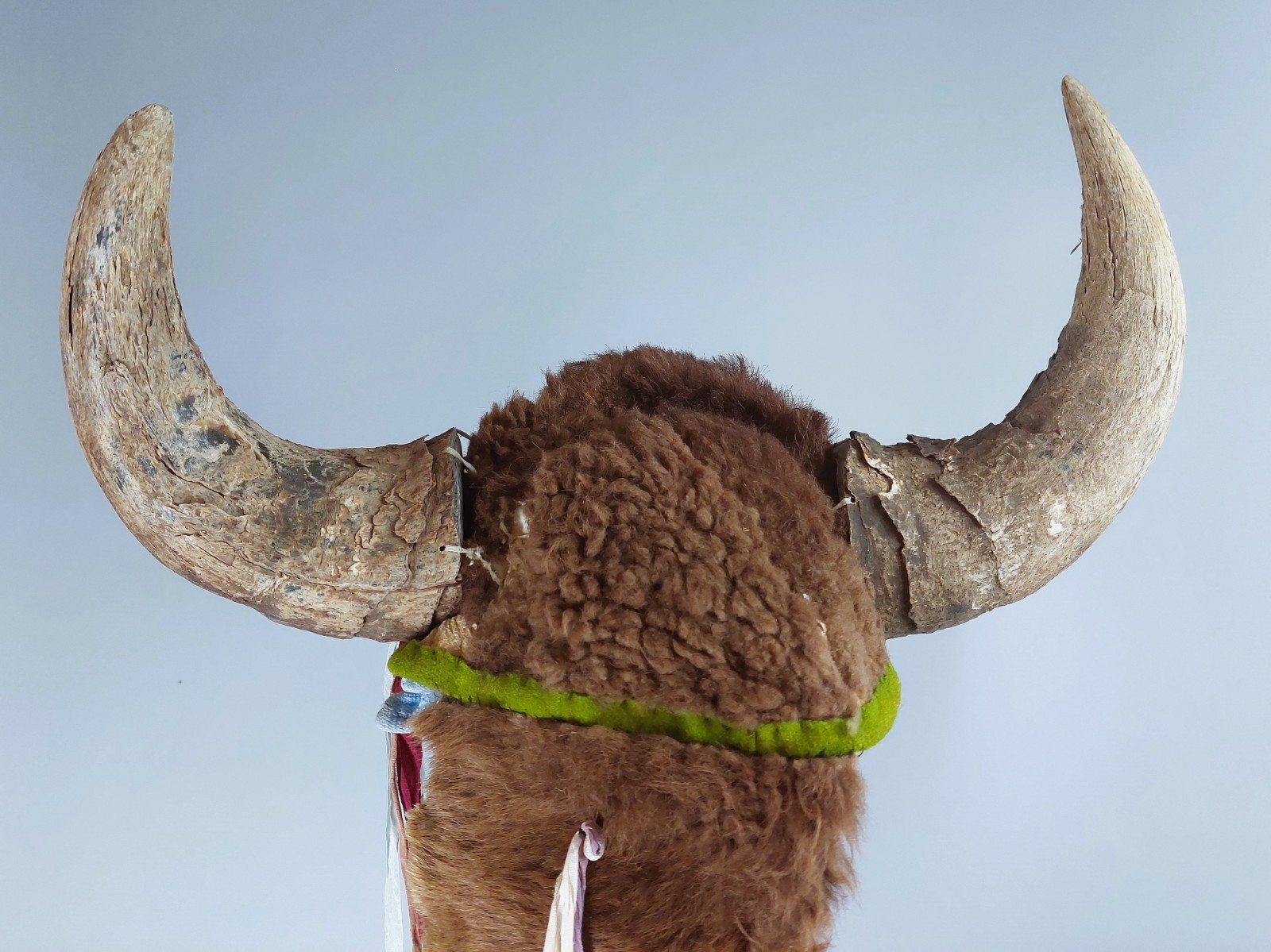 Antique Native American Southern Plains Indian; Buffalo Headdress; 19th Century