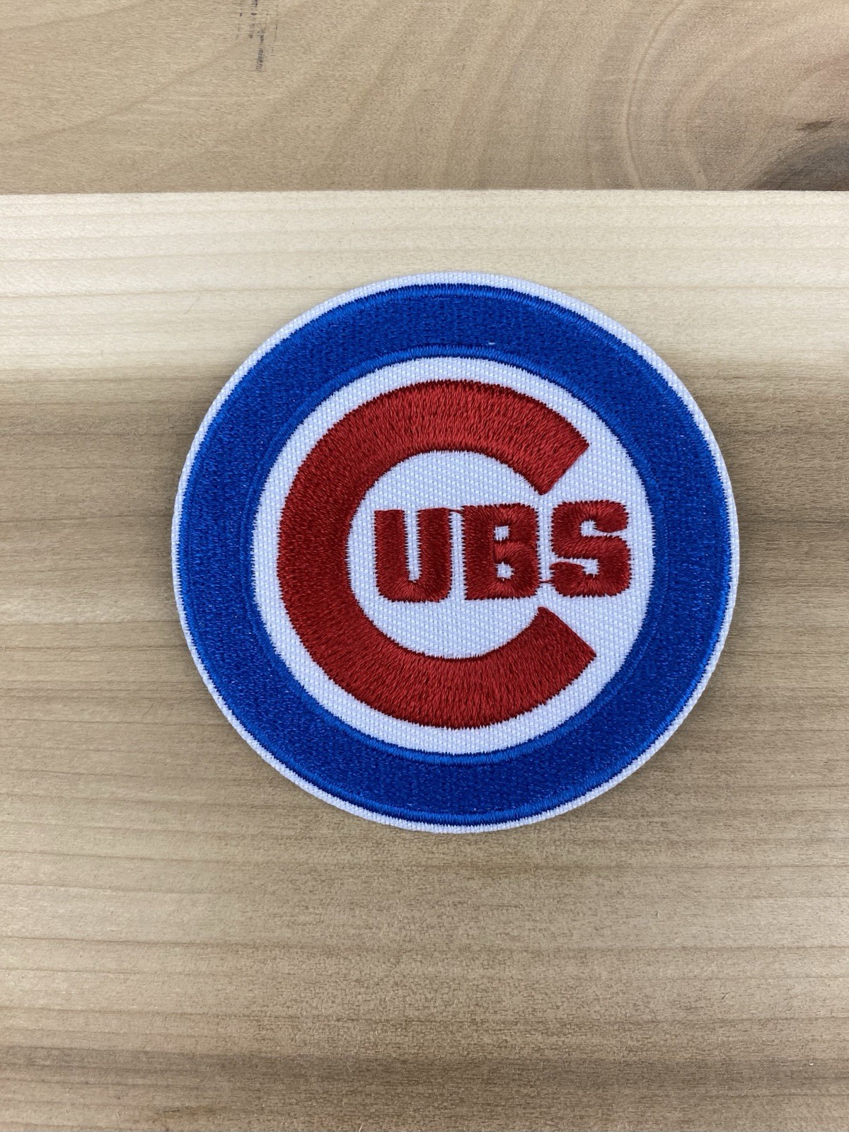 Set Of 3 Chicago Cubs Embroidered Iron On Patches 3”