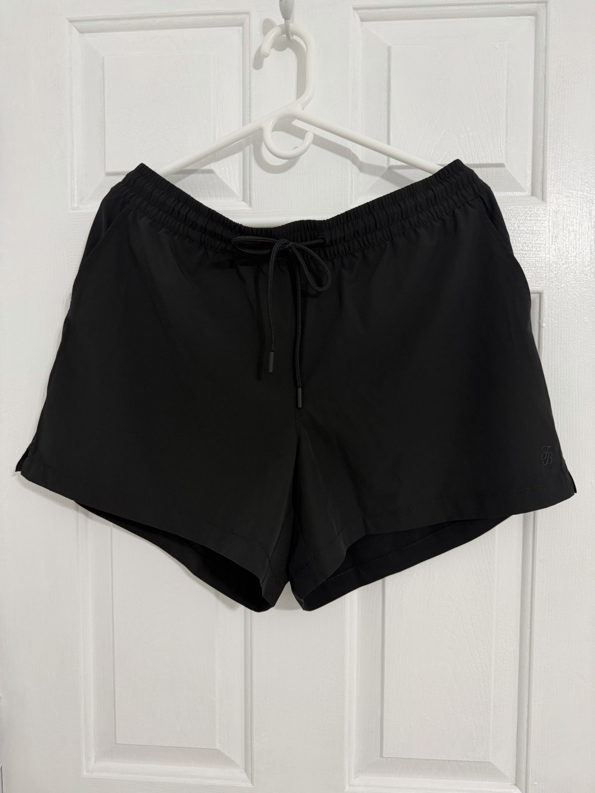 NWT-Tommy Bahama Women’s Solid Board Short-Black-Size Large