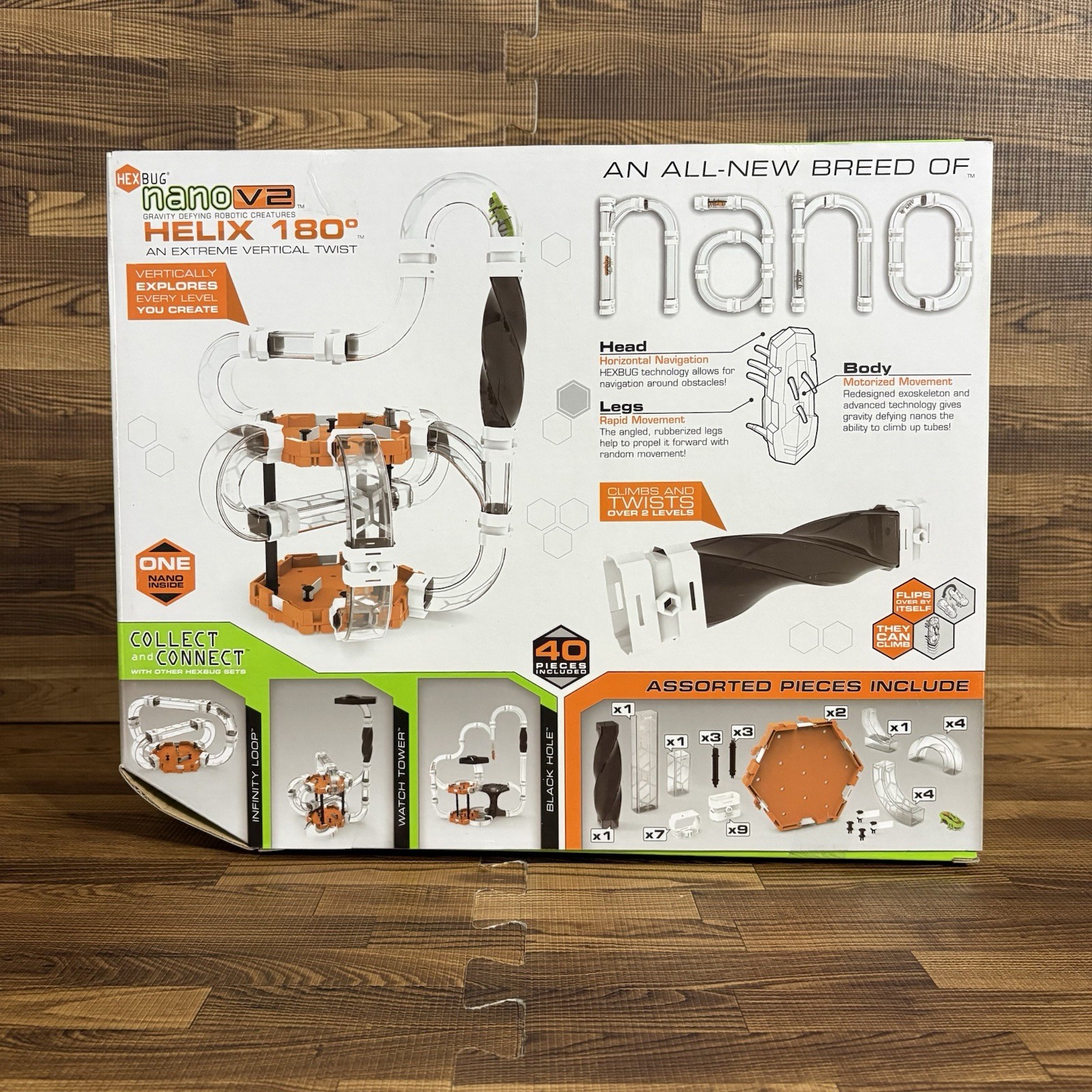 NEW Hexbug Nano V2 Helix 180 Set C47