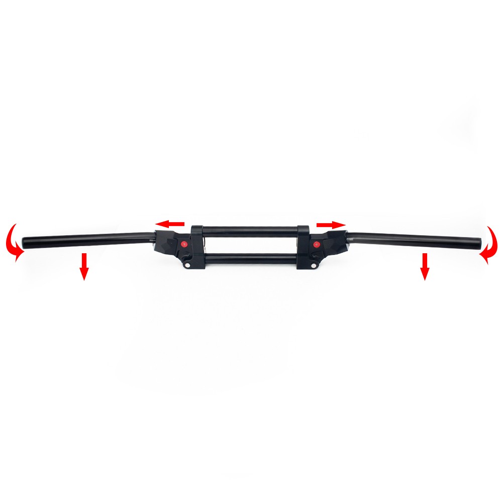 7/8" 22mm Anti Vibration Handlebars For Yamaha Banshee 350 Raptor 350 660R 700R