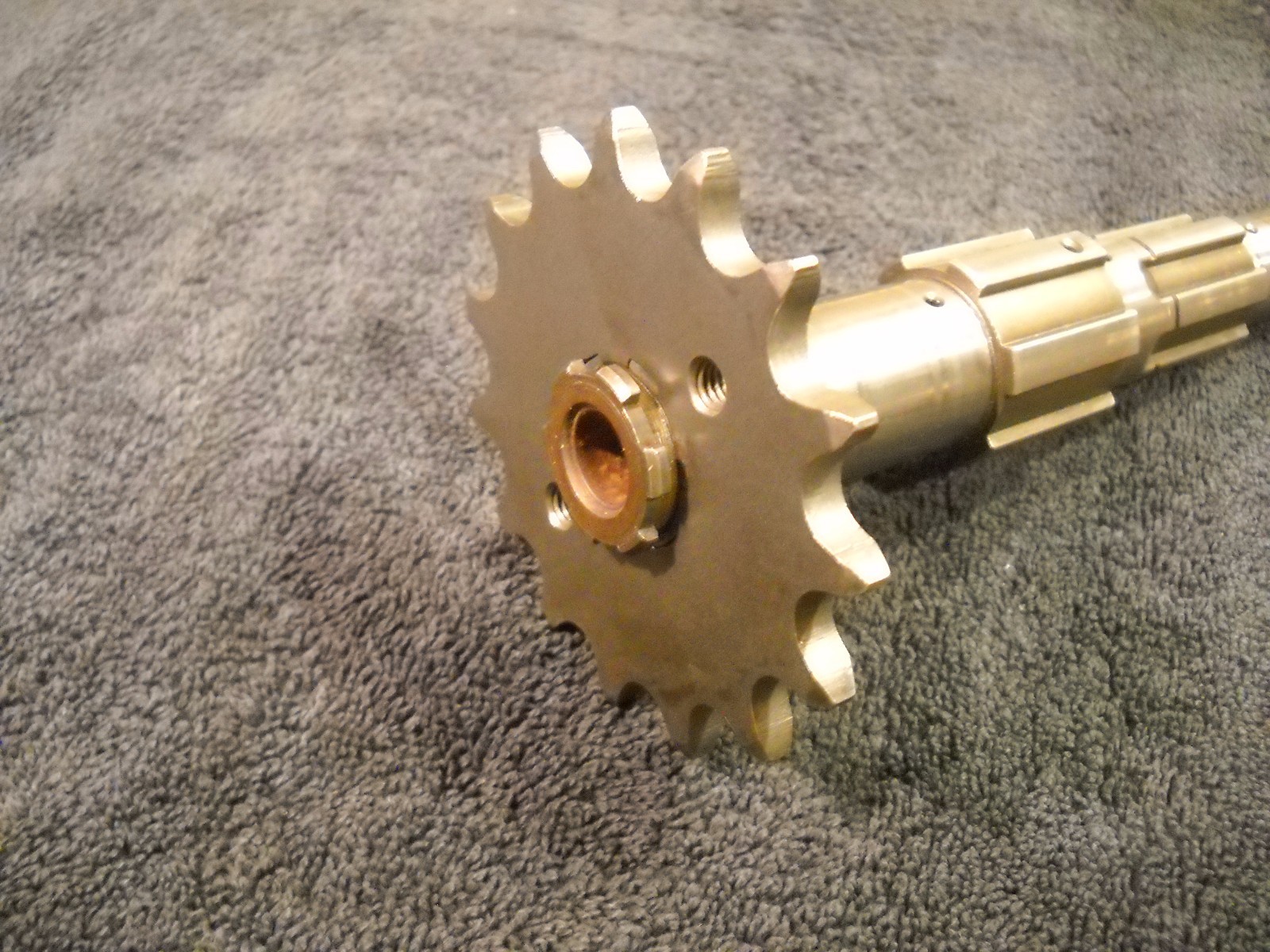 Honda XR600R 85 to 90 Maximum Spline contact 15 tooth Front Sprocket