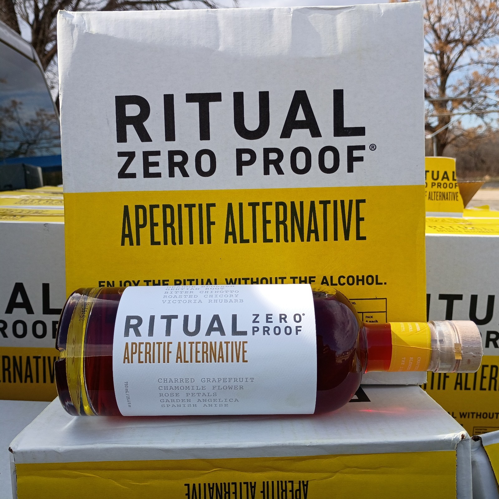 RITUAL ZERO PROOF Aperitif Alternative 6pack Non-Alcoholic Spirit 750ml NEW