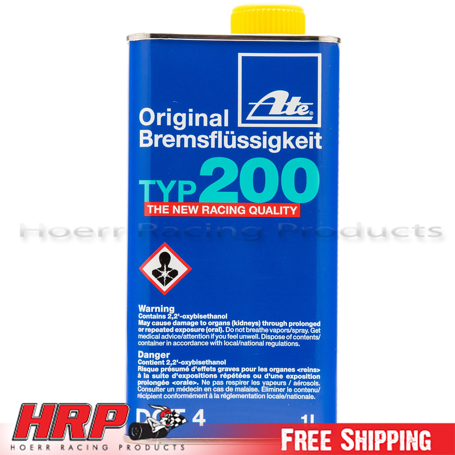 ATE 706202 Type 200 - DOT 4 Racing Brake Fluid