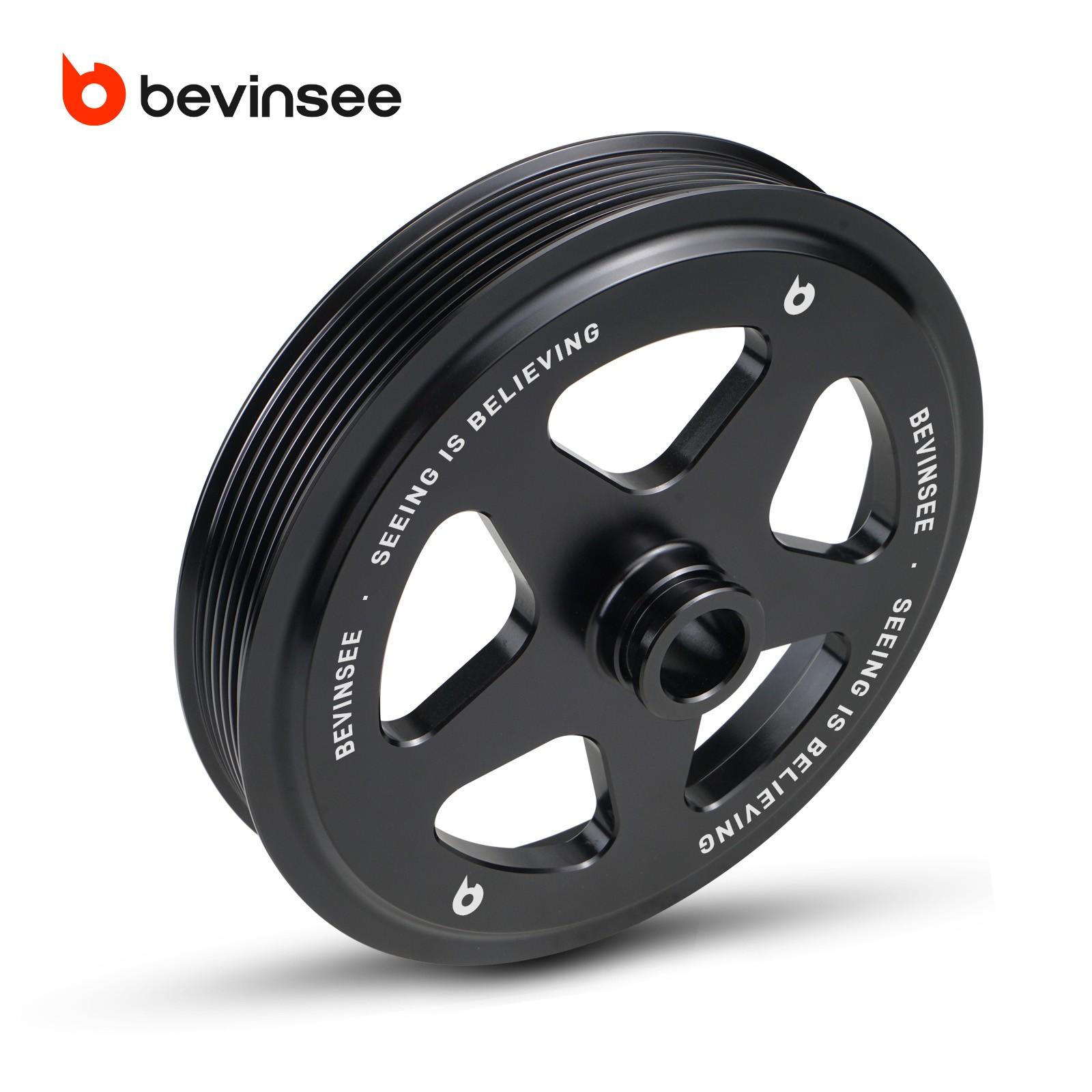 Aluminum Power Steering Pump Pulley For LS1 for Camaro for Firebird V8 1998-2002