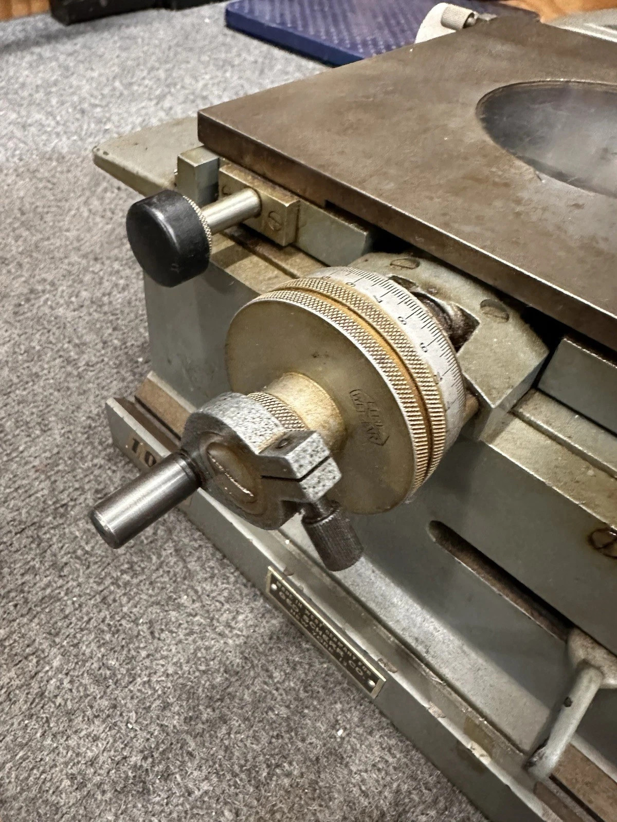 Ernst Leitz Wetzlar 447089 447364 Toolmaker's Microscope Geo Scherr