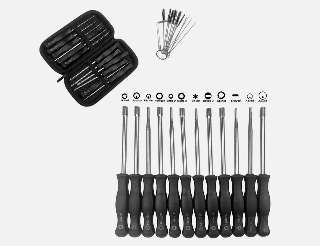12pcs Screwdriver Carburetor Adjustment Tool Carb Adjust Kit For 2 Cycle Engine