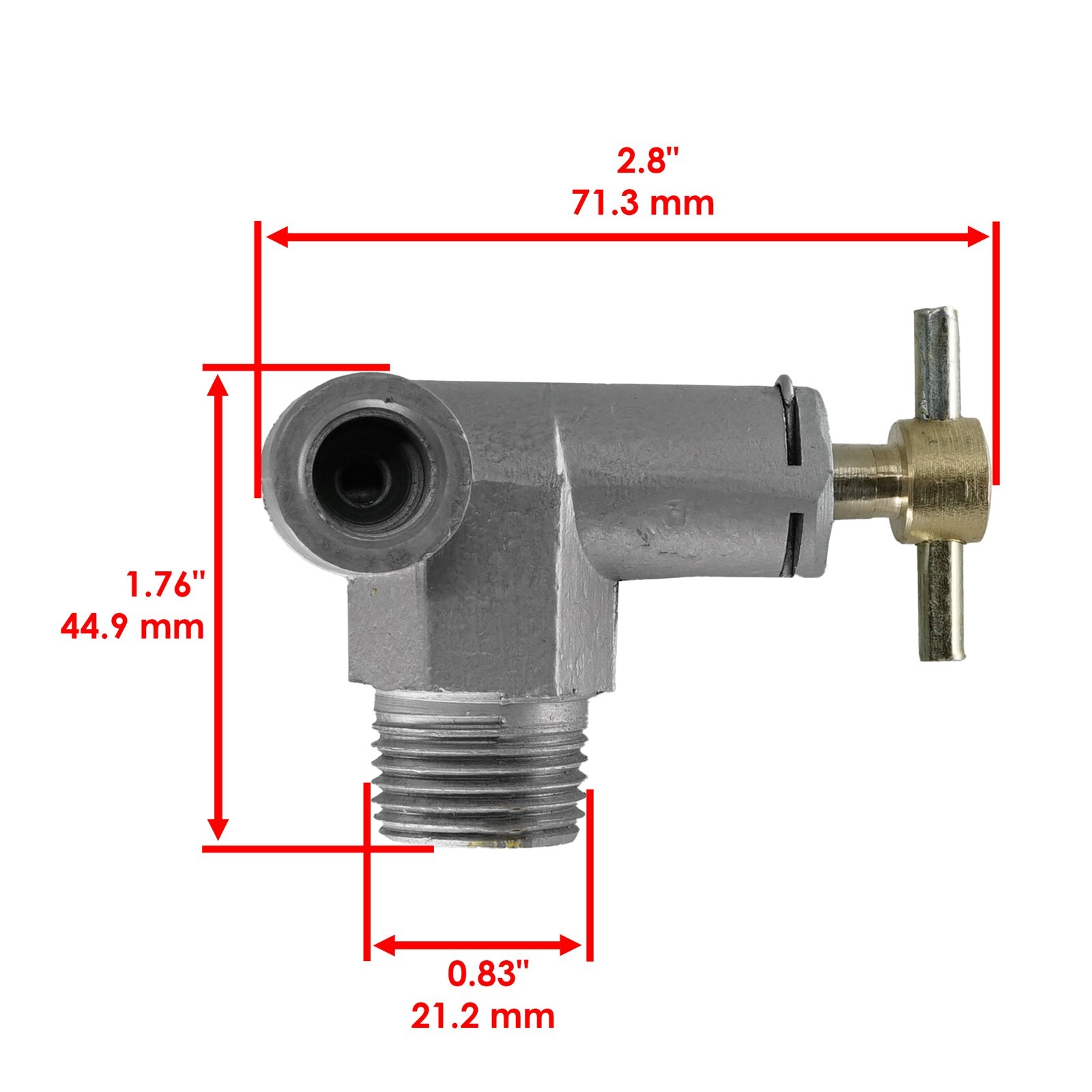 Fuel Tap Shut Off Valve For Ford D1NN9N024A D1NN9N024B D2NN9N024AA Tractor