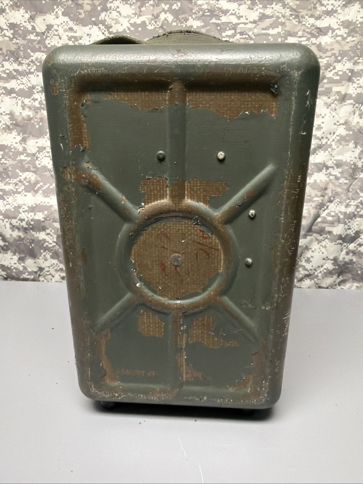 Antique Military Issue Kollsman Aircraft Periscopic Periscope Sextant & Case #03