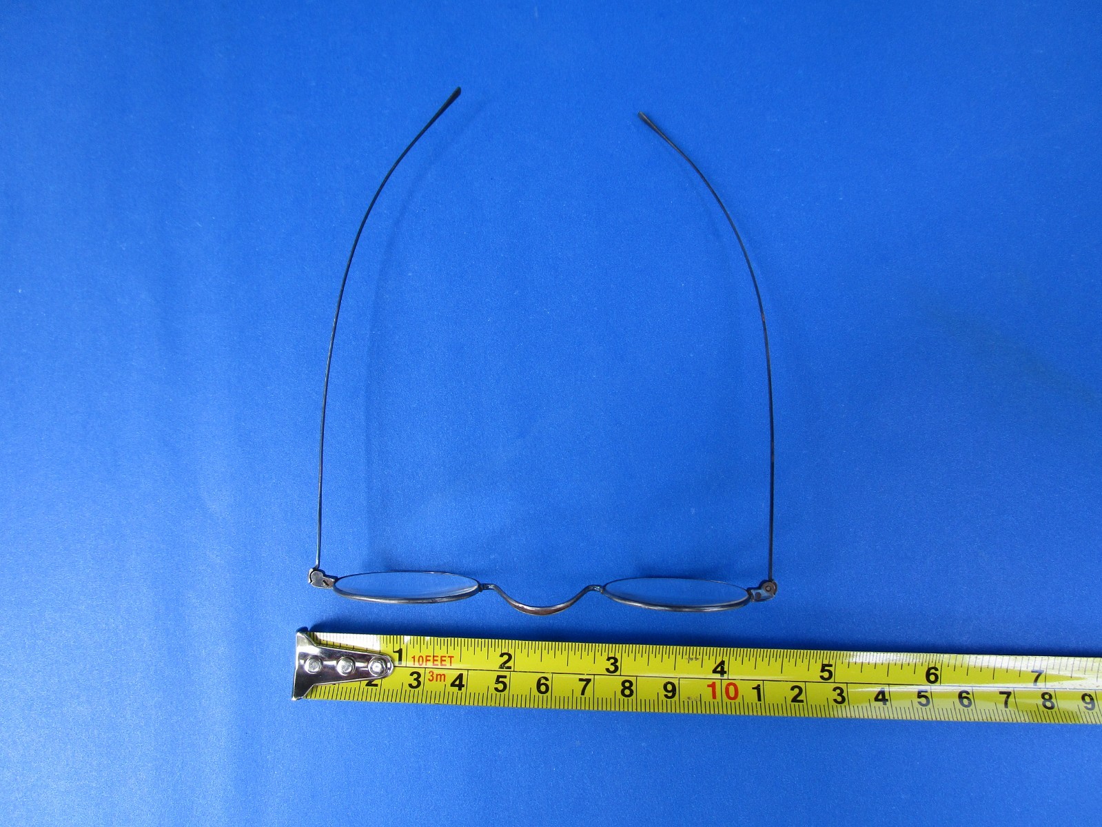 Antique Civil War Era Steel Frame Spectacles , Perfect for Display/Reenacting