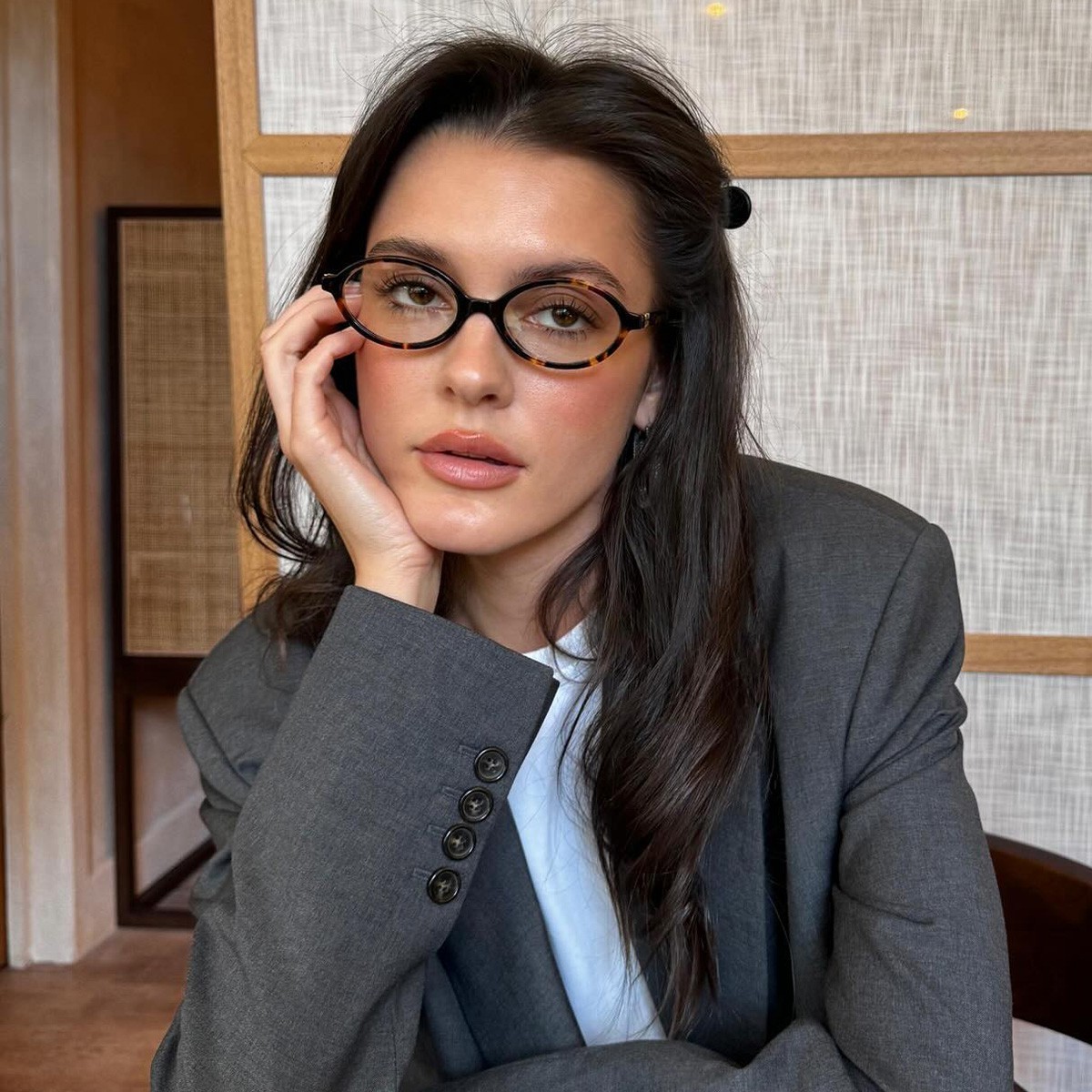 New Miu Miu MU 01XV Women’s Glasses Light Havana 50mm Genuine