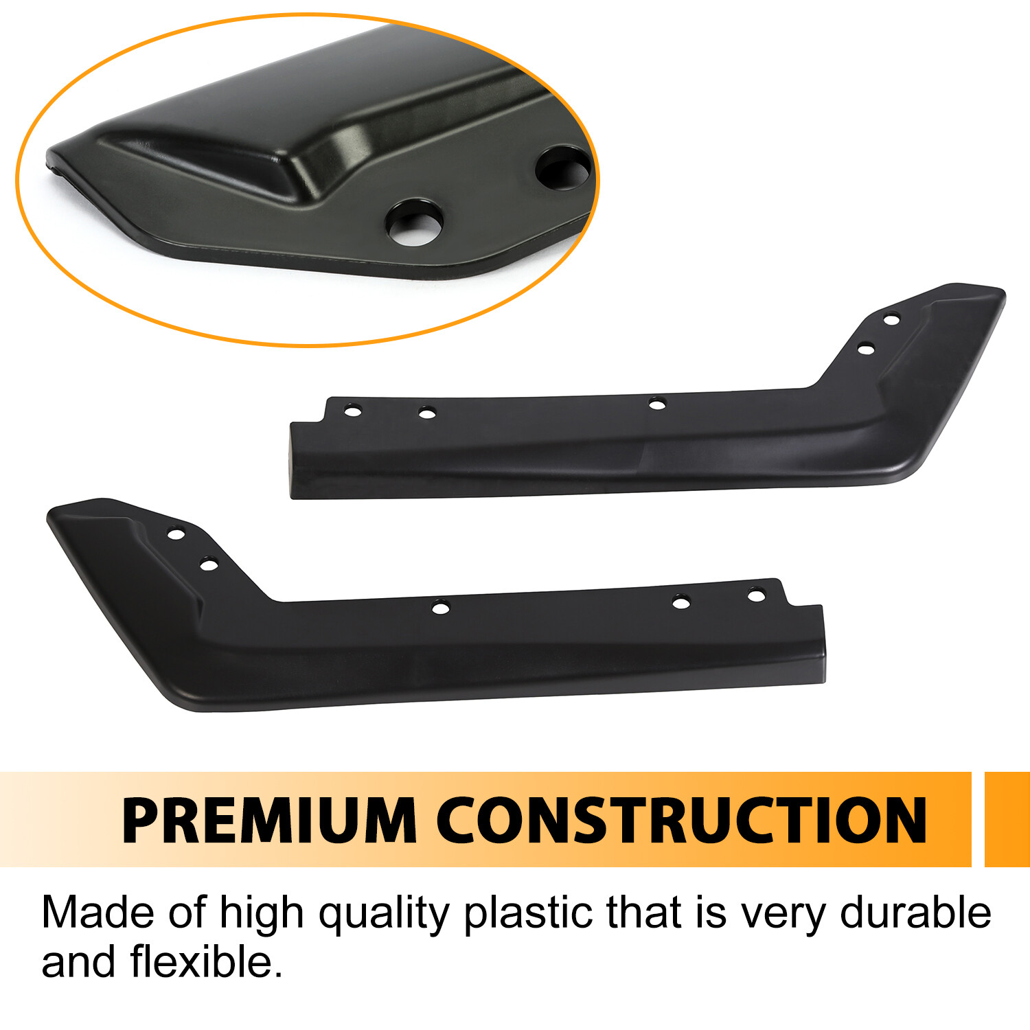 Rear Spat Bumper Valance Lip Spoiler Polyurethane For 2015-2021 Subaru WRX STI