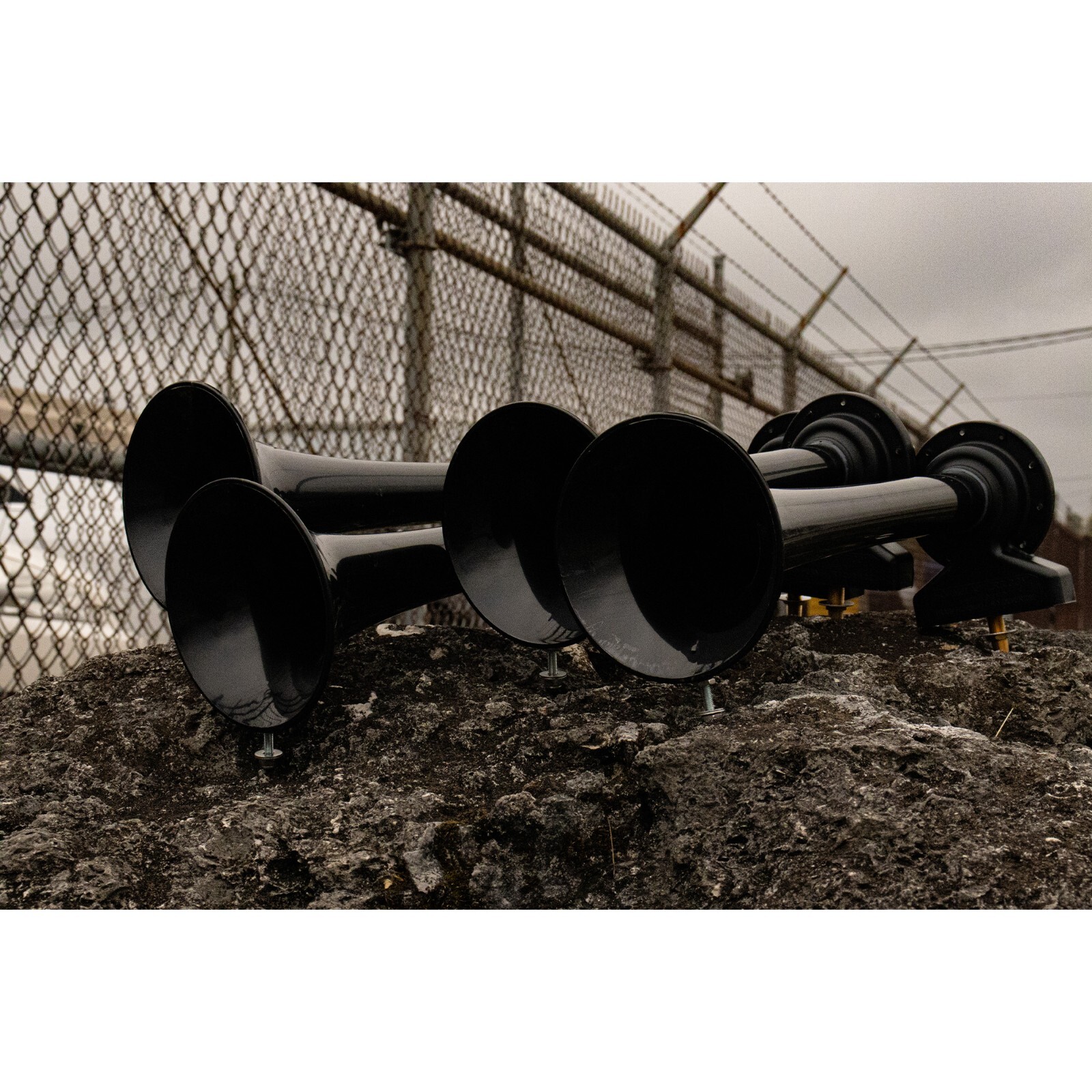 HornBlasters Conductor's Special 127H Loud Train Air Horn Kit - 120 PSI