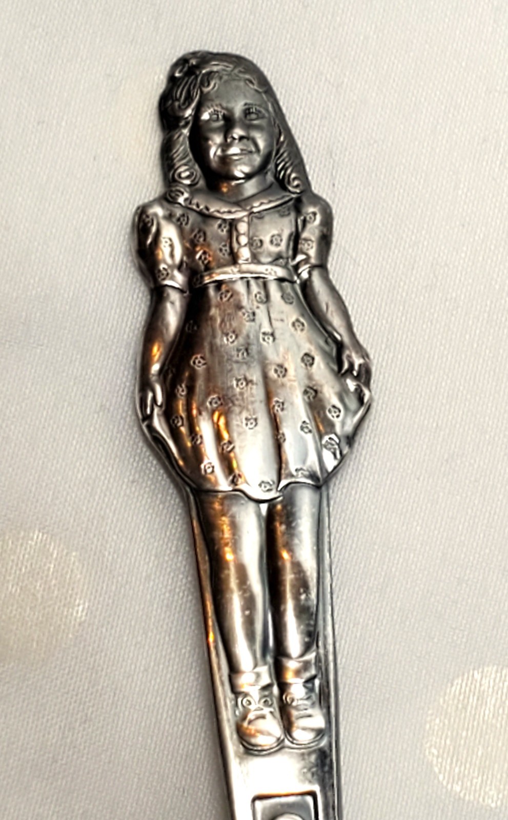 Carlton Silver Plate DIONNE Quints Quintuplets Sisters Girls Spoon 5 Set 1940’s