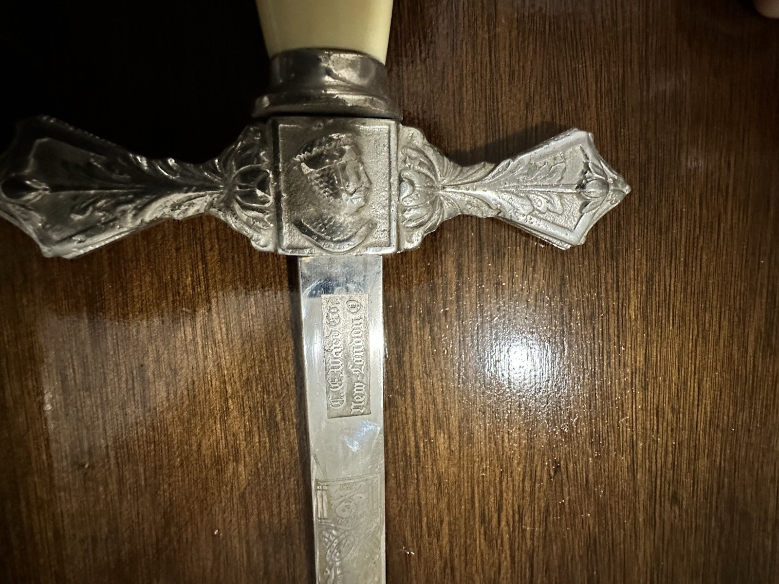 Vintage Original Knights Templar Sword with sheath. Very well taken care of.