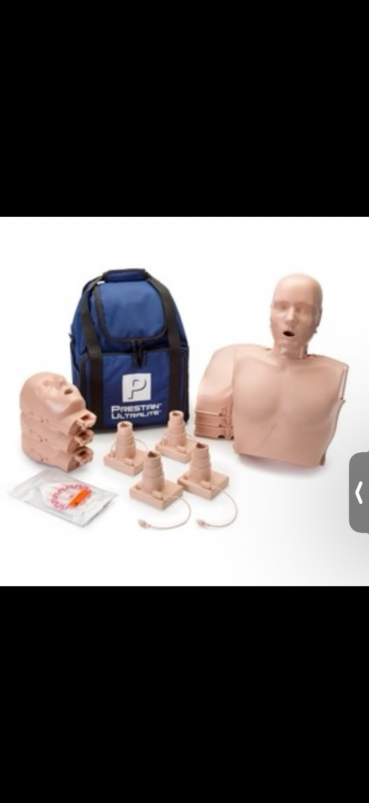 Prestan PP-ULM-400M-MS Ultralite Manikin with CPR Feedback - 4 Pack