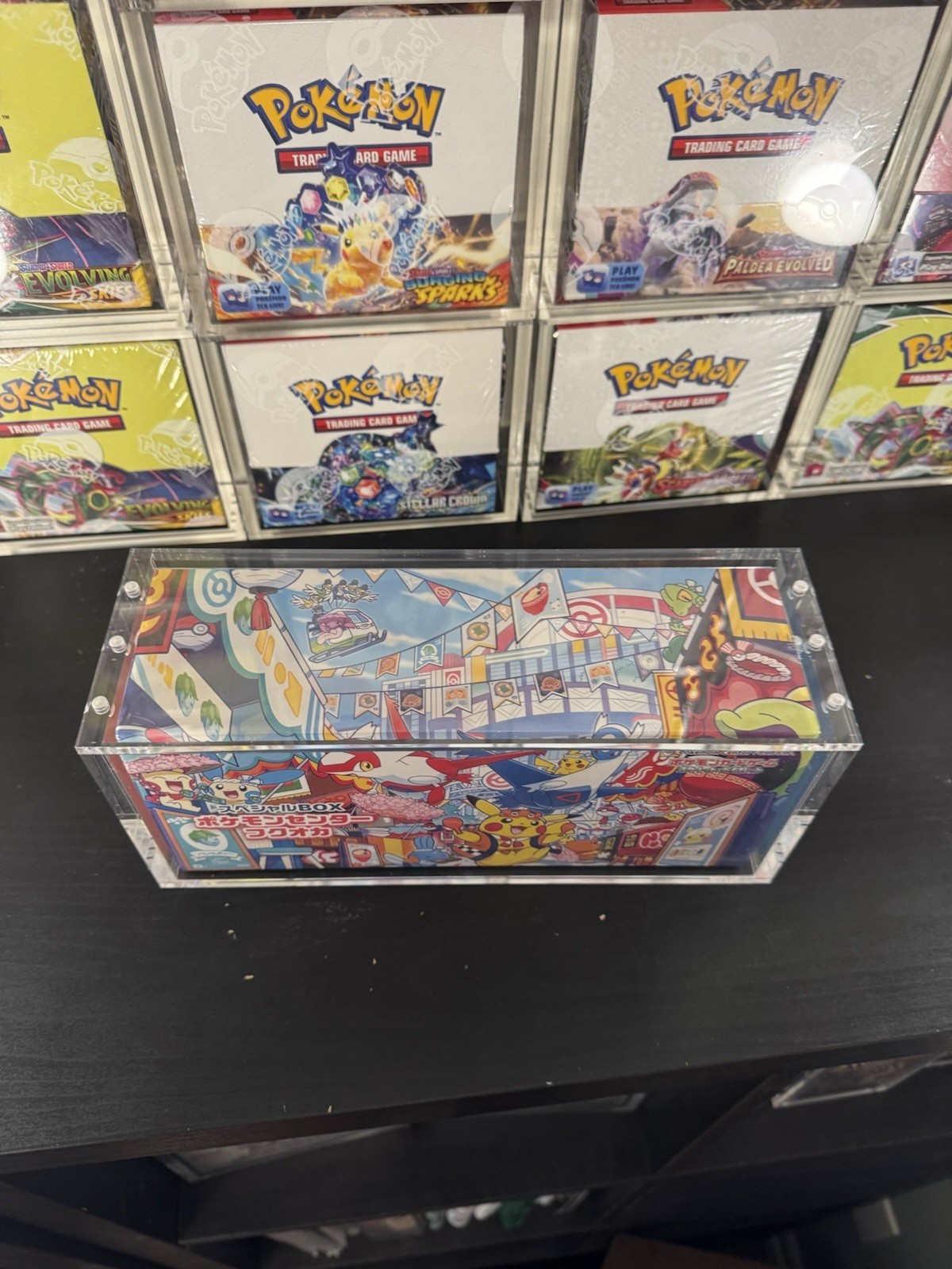 Acrylic Case Pokémon Center Tohoku Hiroshima Fukuoka Special Box Strong Magnets