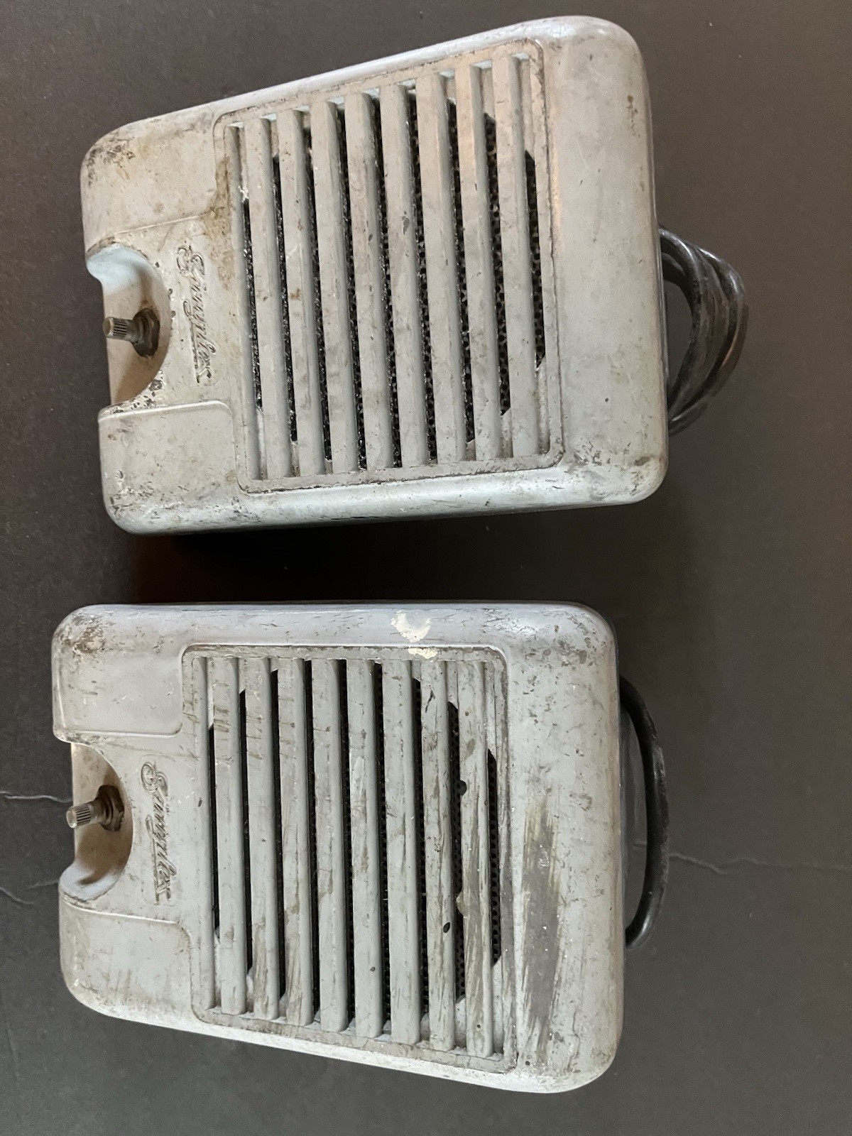 Vintage Simplex Vintage Drive-In Speakers Pair Nice