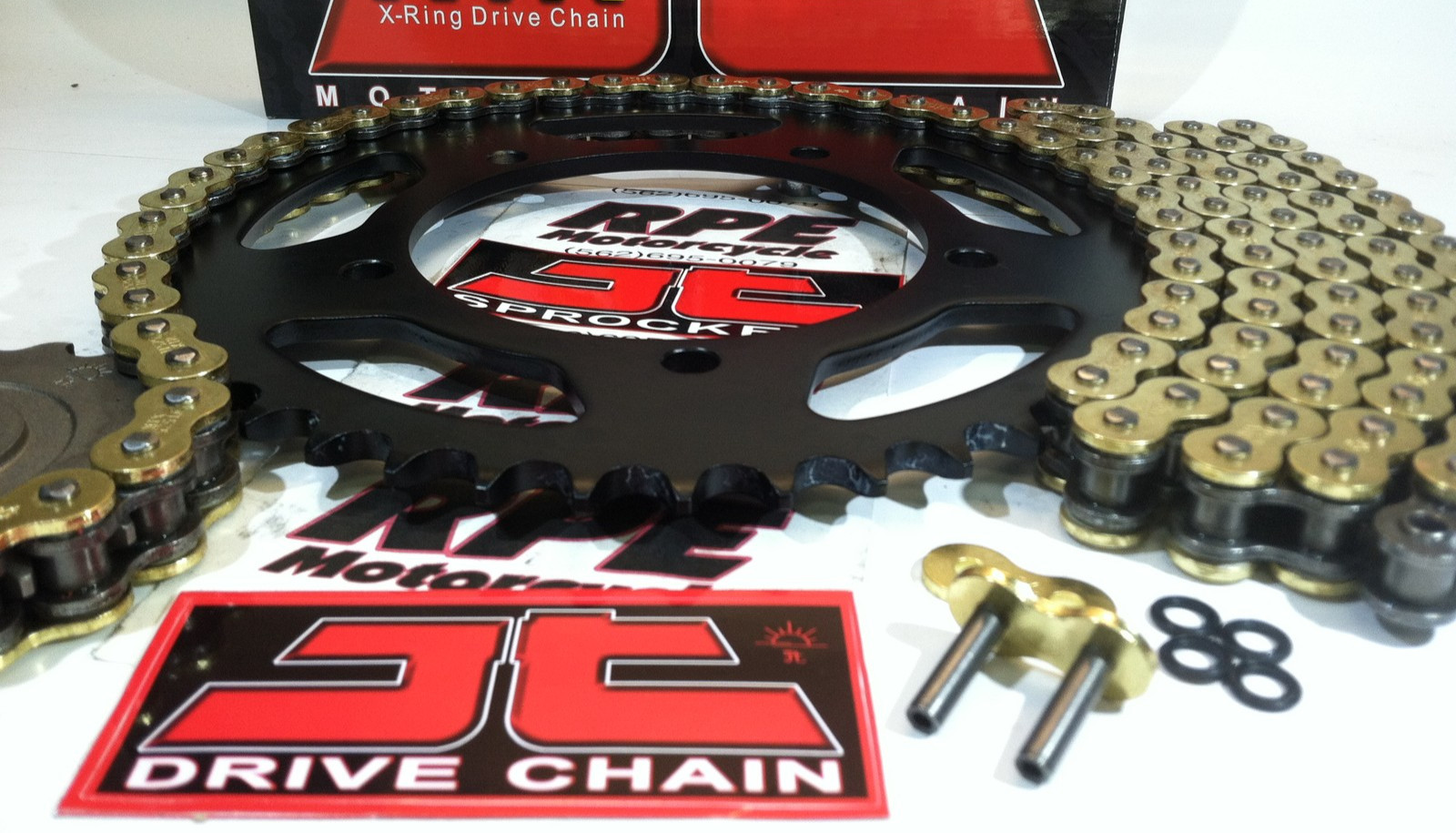 2006-2020 YAMAHA YZF-R6 R6 JT 520 Z3 GOLD QUICK ACCEL CHAIN AND SPROCKETS KIT R6