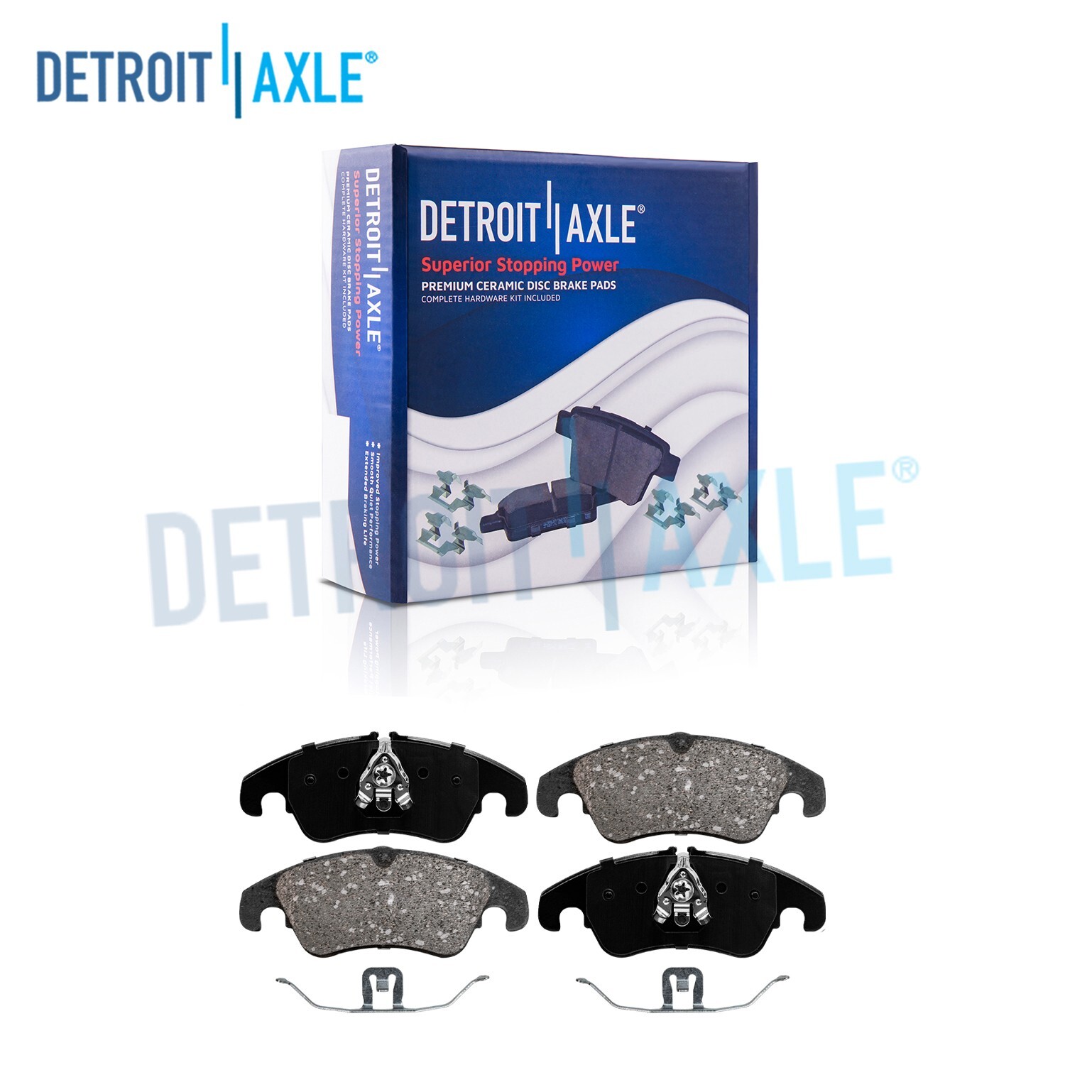 Front Ceramic Brake Pads for Audi A4 A5 A6 A7 Quattro Allroad Q5 S4 S5 Brake Pad