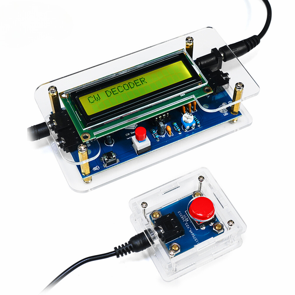 Trainer Morse Code Decoder Keyer Interpreter DIY Electronic Component Kit SET