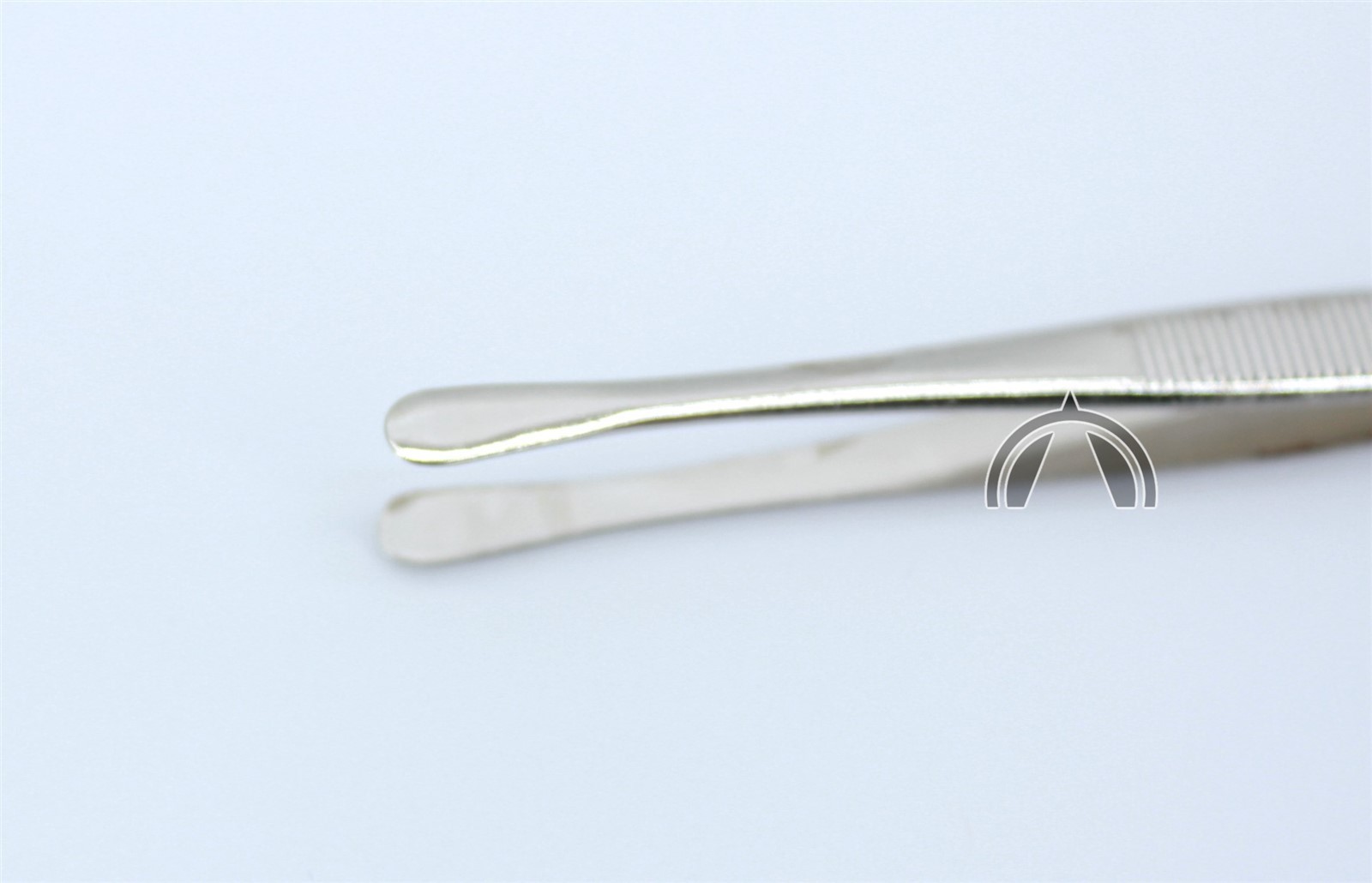 Professional Stamp Tongs with WIDE Straight Rounded Tip : 4 5/8" Long : #Pi13