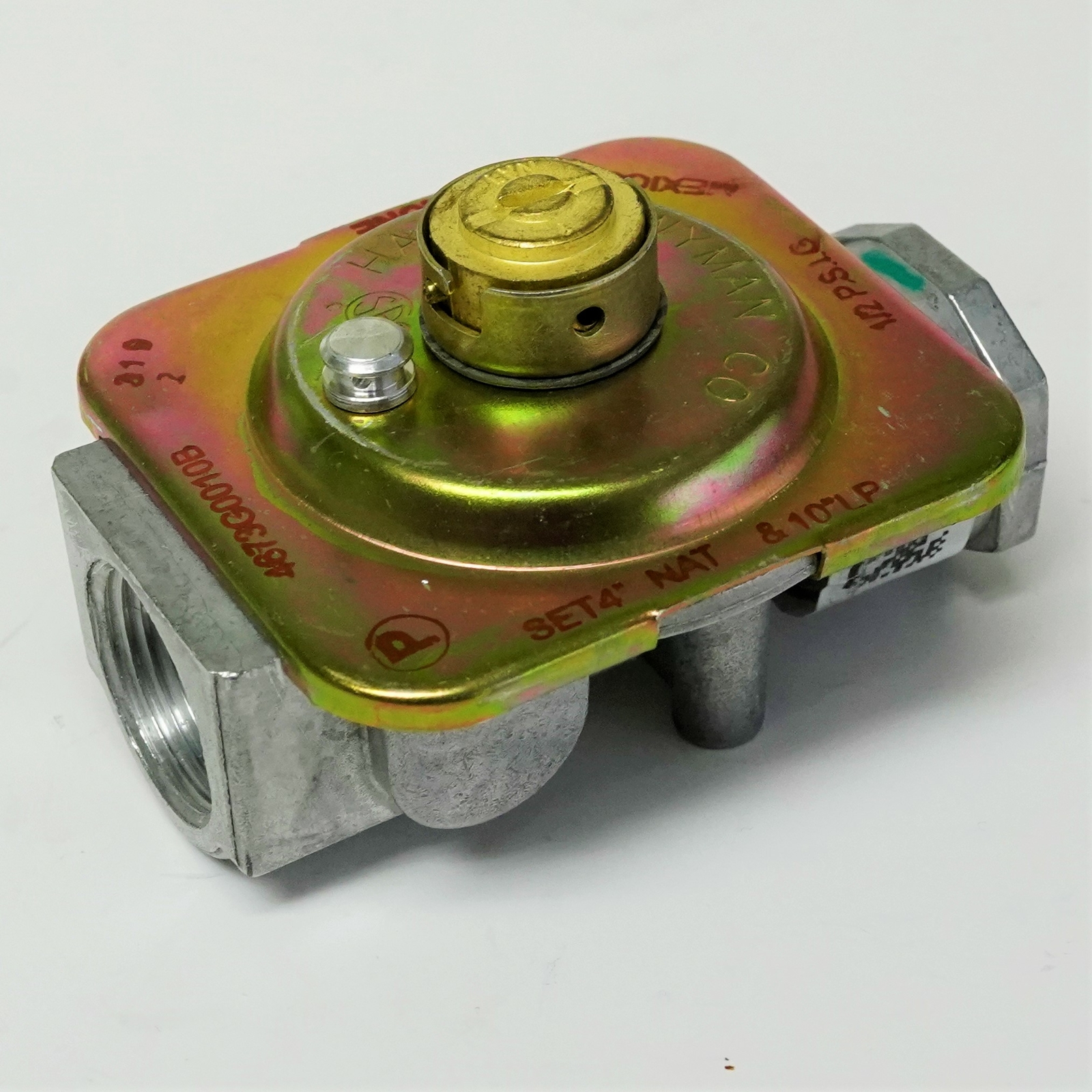 Gas Pressure Regulator 3/4" x 3/4" Natural 4" LP 10" Harper 4600S0004 4673G0010B