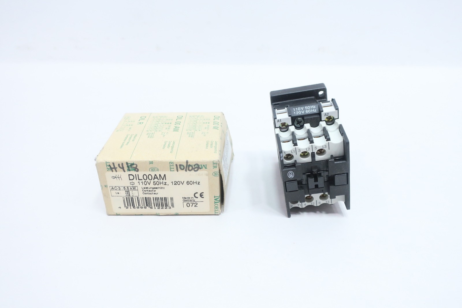 Moeller DIL00AM Contactor 20a 110-120v-ac