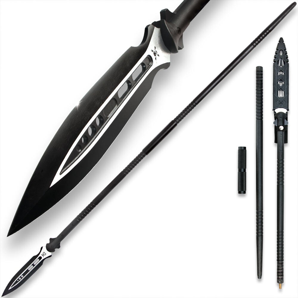 M48 Magnum Spear | 65 1/2" Overall | 10 3/4" Steel Blade | Vortec Sheath