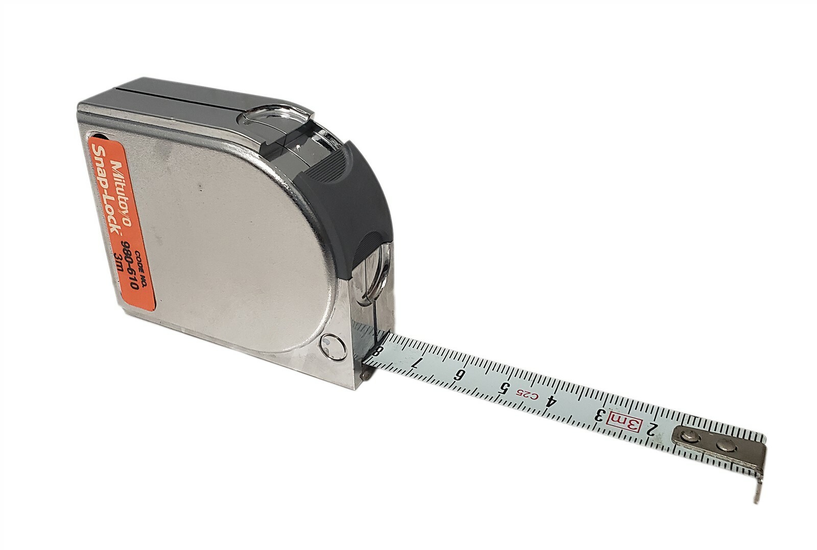 Mitutoyo 3m Metric Tape Measure (mm) w/ Snap Lock - Precise High Quality