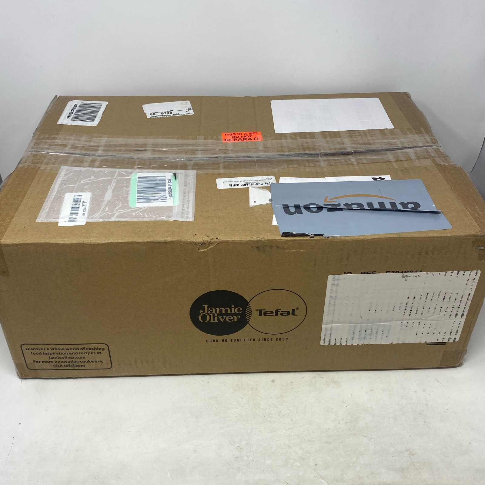 Jamie Oliver by T-fal Stainless Fry Pan Set 20/24/28cm Induction