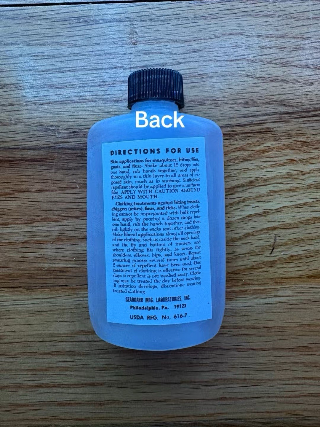 Reproduction Vietnam Bug Juice/They Do Not Contain The Insect Repellent Spray