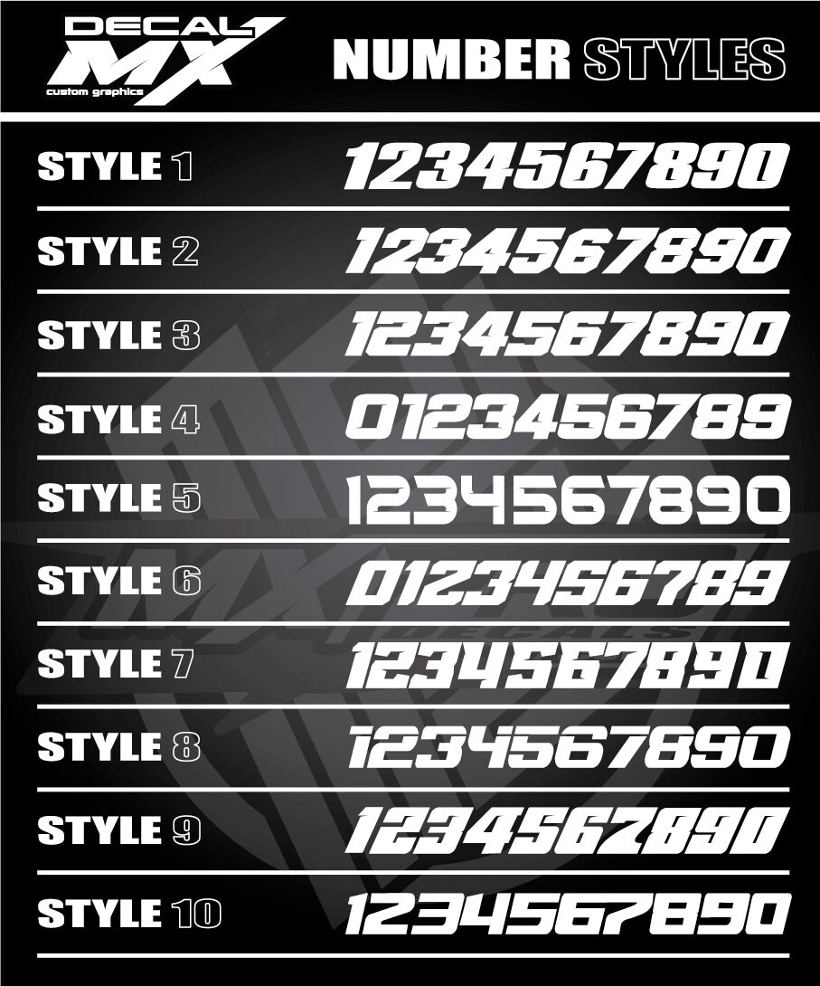 FITS YAMAHA YZ250F (2019 to 2023) YZ450F (2019 to 2022) graphic kit decal yzf yz