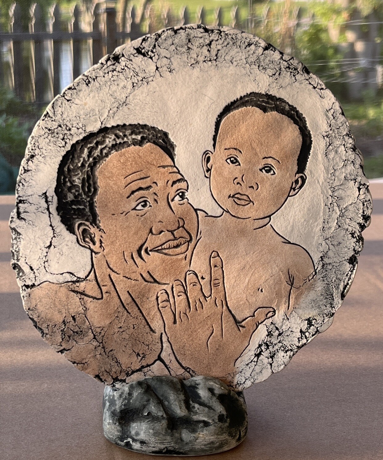 Shapes of Clay Stan Langtwait African American Decor from Ash Mt  Rainer