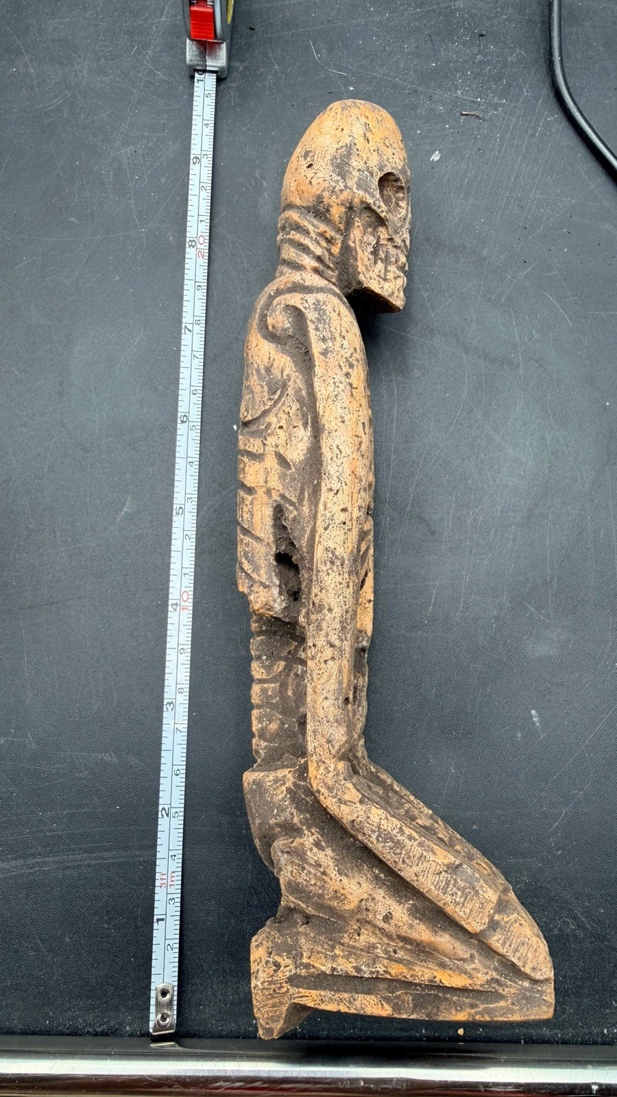 Limestone Carved Exposed Statue From Tula Hidalgo Ojuelos