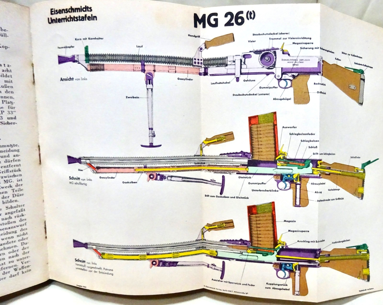 German Third Reich book 1943 Book of police arms ++ 568 pages B&W photos Pre