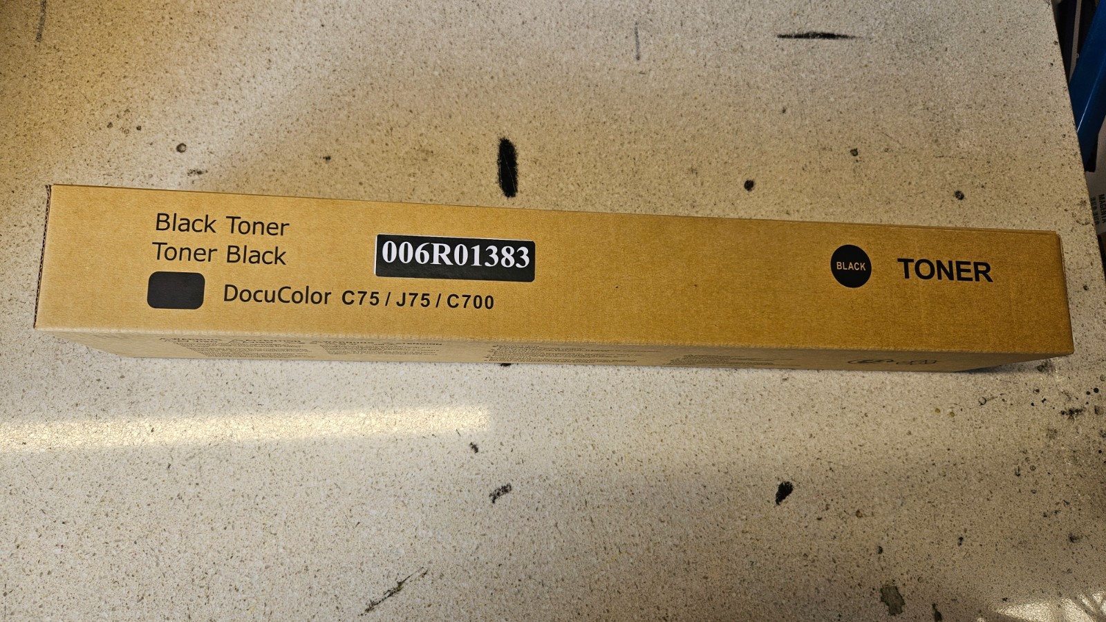 Xerox Compatible 006R01383 Black Toner for Color Press 700 / C75 / J75