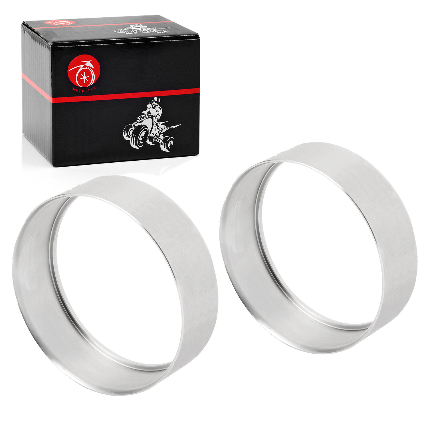 2x New Strut Hub Seal Sleeve Front For Polaris Sportsman 325 400L 500 5222193