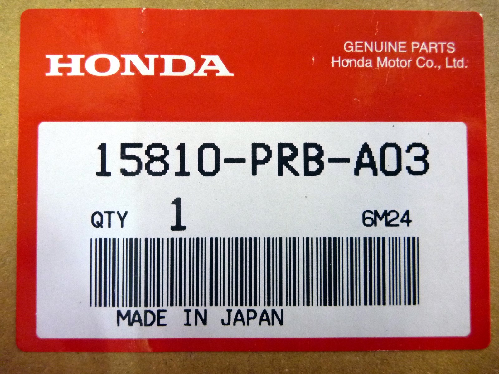 GENUINE HONDA Civic Si / TSX RSX Type S VTEC SOLENOID SPOOL VALVE 15810-PRB-A03